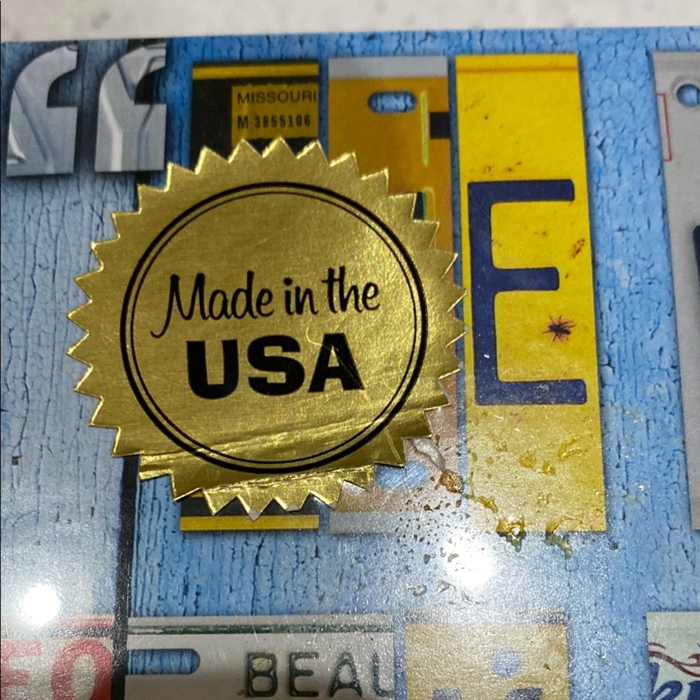 License Plate Puzzle - 750 Pieces - Picture 3 of 3